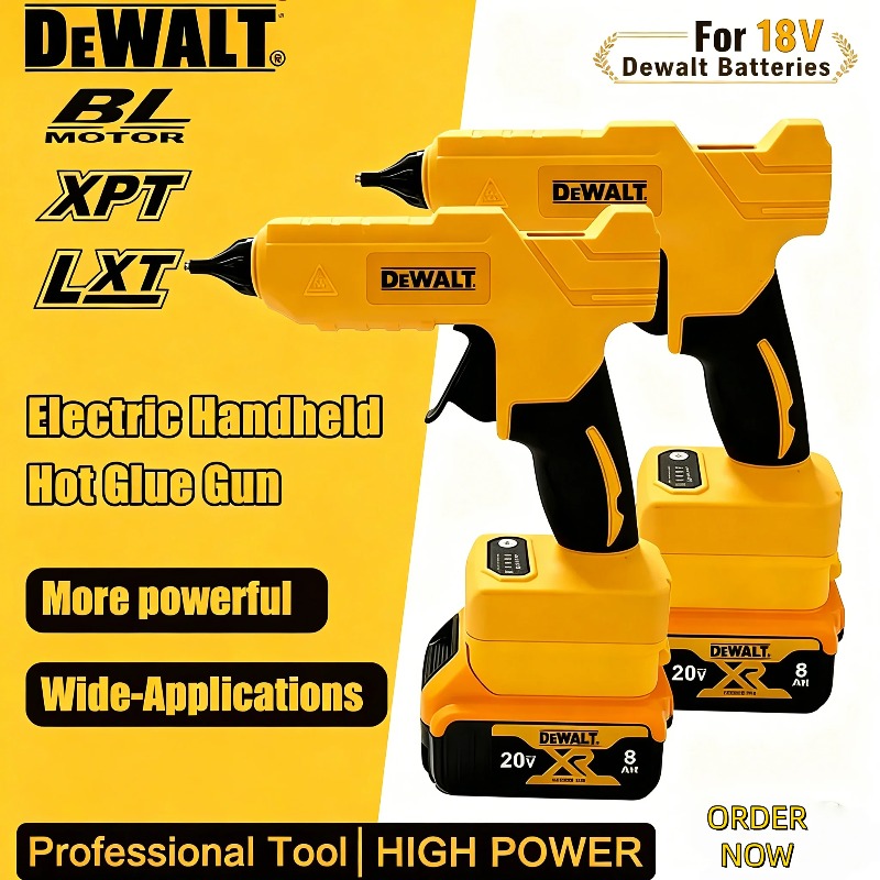 Hot Melt Glue Gun Cordless - Dewalt Draadloze Elektrische Handheld Hete Lijmpistool