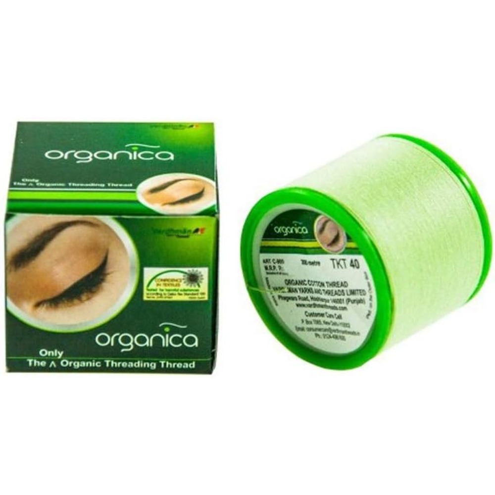 Cotton Embroidery Thread Skeins - 100% katoenen borduurgaren, lichtgroen, 300 inch