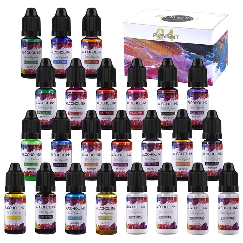 Silicone Epoxy Resin Molds Set - Epoxyhars Pigmenten Kit Diy Kaars Zeep