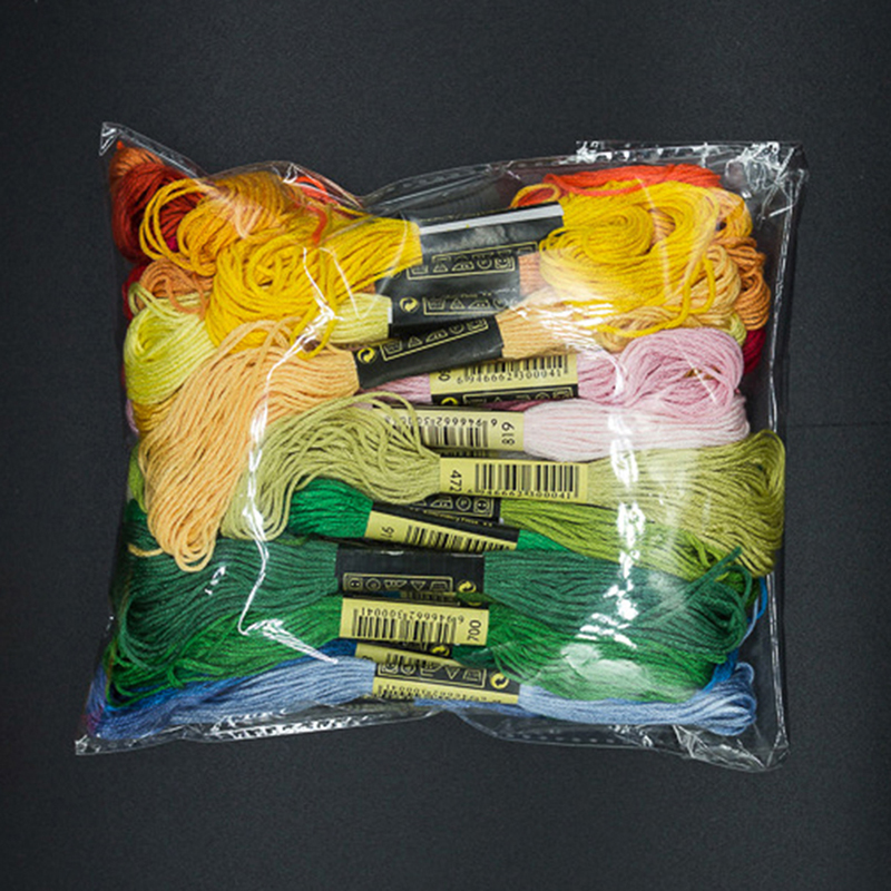 Cotton Embroidery Thread Skeins - C 24/100/50 Multicolor Cross Threads Katoenen