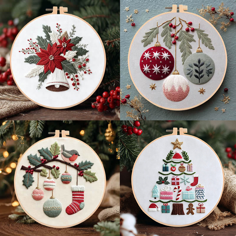 DIY Borduurwerk Kerstboom Bloe - Embroidery recensie en prijs