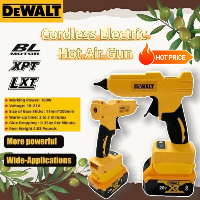 Dewalt Draadloze Elektrische H - Hot Melt Glue Gun Cordless recensie en prijs