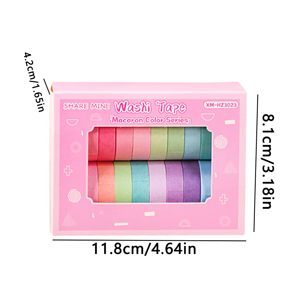 20 Roll Washi Tape Set Diamond - Painting Supplies recensie en prijs