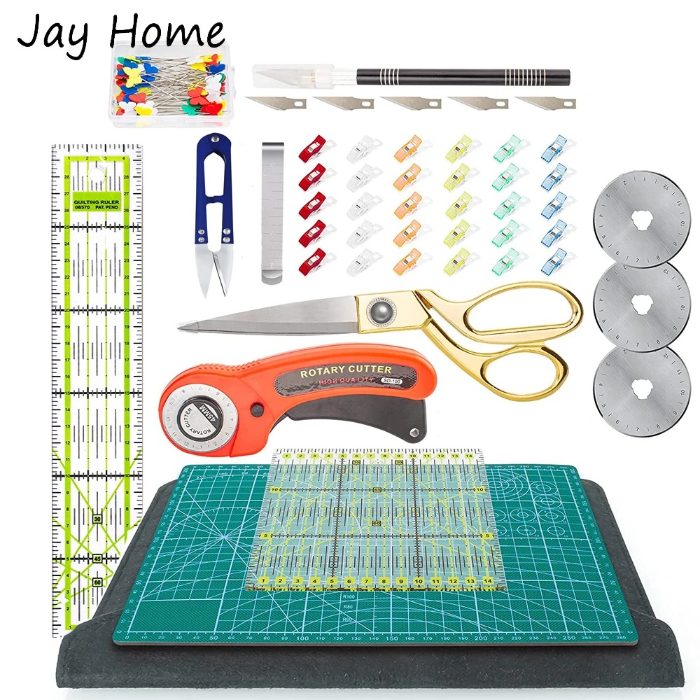 42Pcs Rotary Cutter Set 45Mm S - Rotary Cutter For Fabric 45Mm recensie en prijs