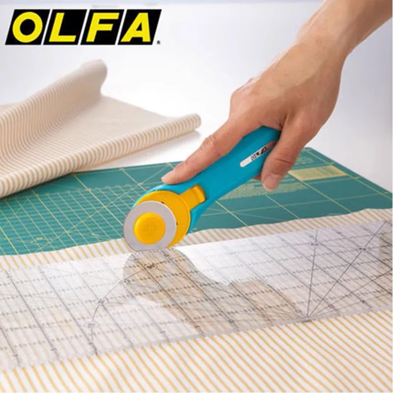 Olfa RTY-2/C 45Mm Roterend Roz - Rotary Cutter For Fabric 45Mm recensie en prijs