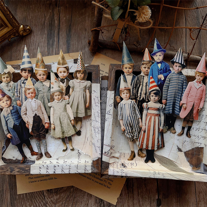 15 stuks vintage clown party k - Vintage Junk Journal Scrapbooking Paper recensie en prijs