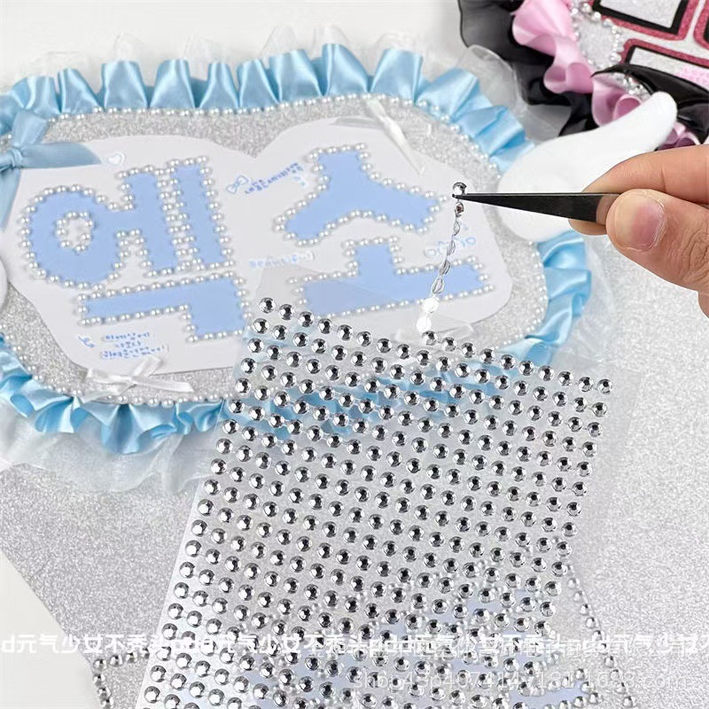 Waterdichte strass-parelkettin - Scrapbooking recensie en prijs