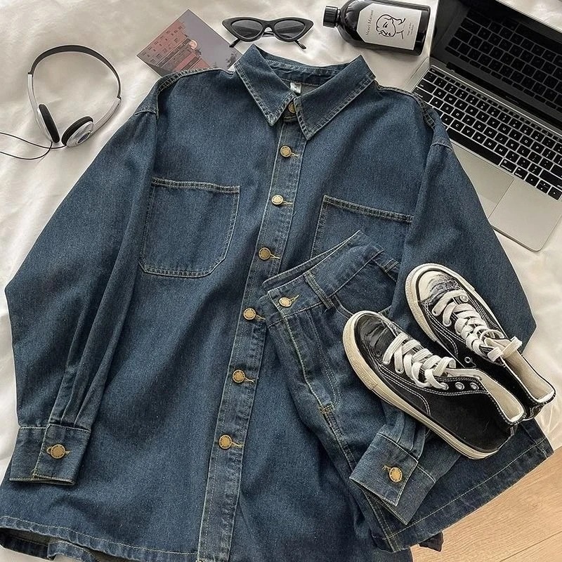 Y2K Denim Rok Set: Vintage Jap - Embroidery recensie en prijs