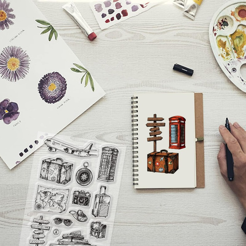 Reizen siliconen duidelijke st - Clear Silicone Stamps For Card Making recensie en prijs