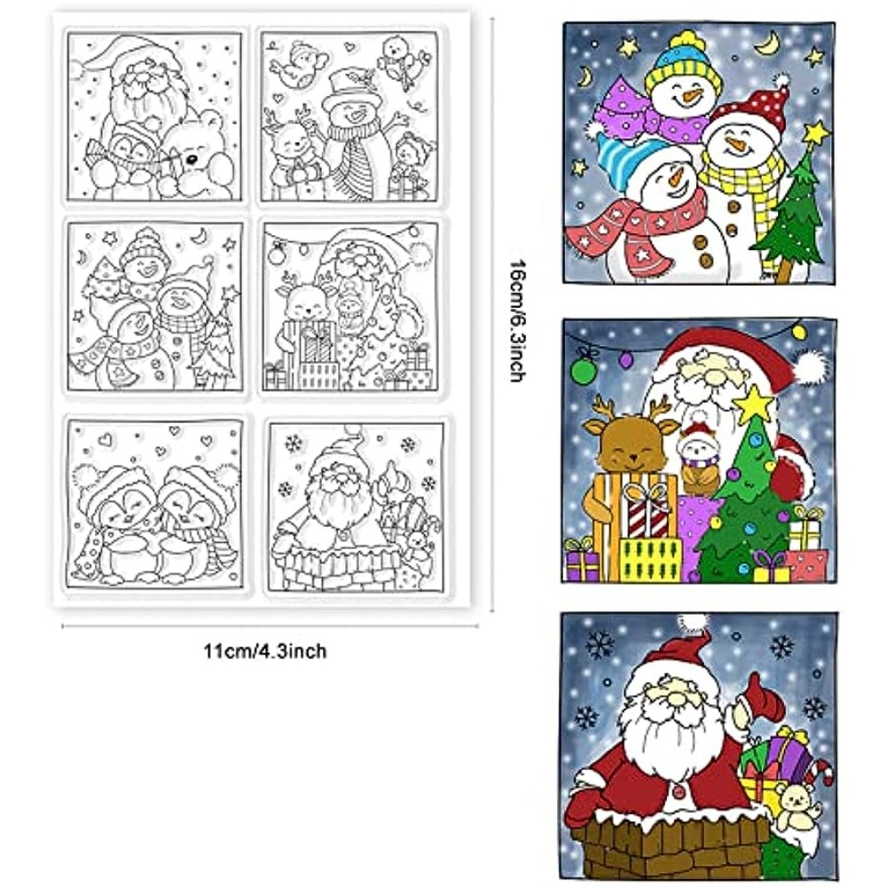 Clear Siliconen Stempels Kerst - Clear Silicone Stamps For Card Making recensie en prijs