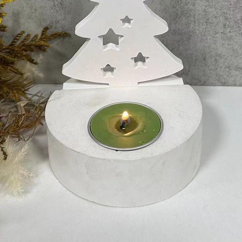 Kerstboom Kaarsbasis Siliconen - Silicone Epoxy Resin Molds Set recensie en prijs