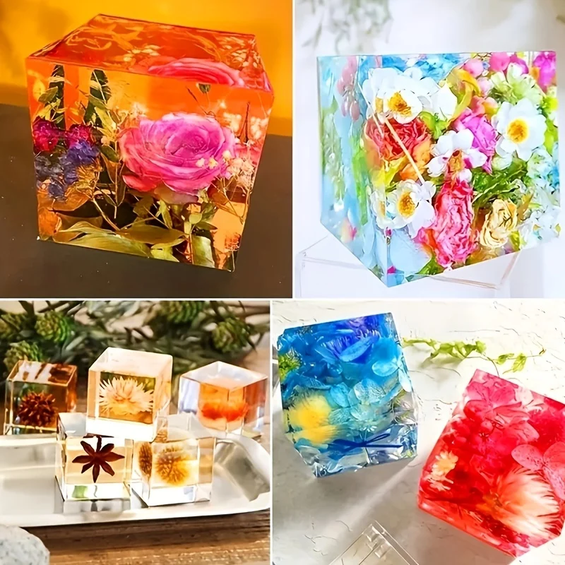 5-delige vierkante harsvorm si - Silicone Epoxy Resin Molds Set recensie en prijs