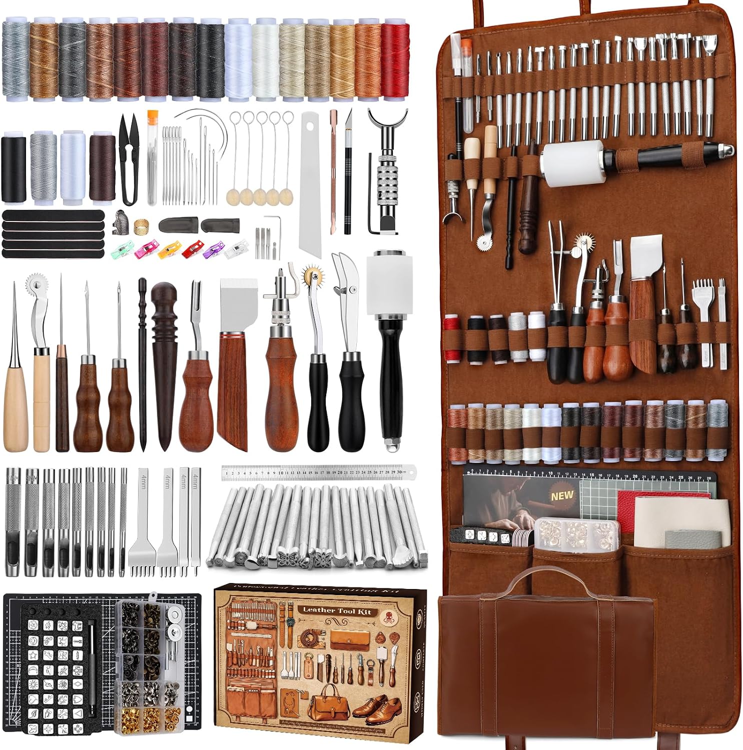 Lederbewerkingsset, lederbewer - Craft Tools recensie en prijs