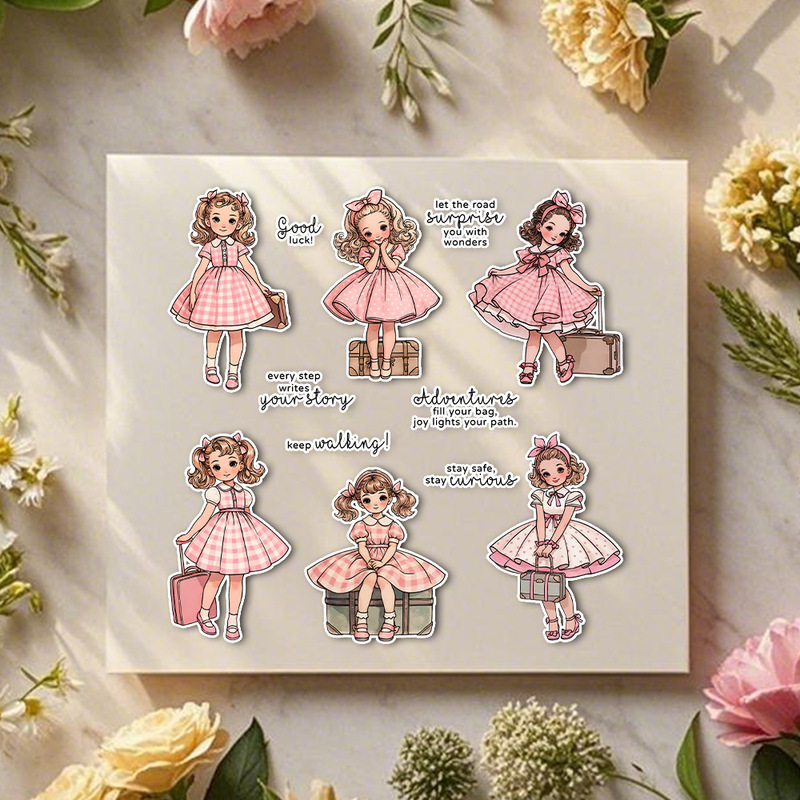 Suncraft Lovely Traveling Litt - Clear Silicone Stamps For Card Making recensie en prijs