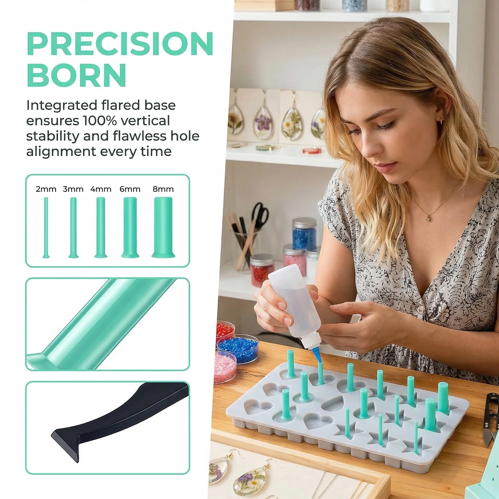 35-delige harsgatopener set 2- - Silicone Epoxy Resin Molds Set recensie en prijs