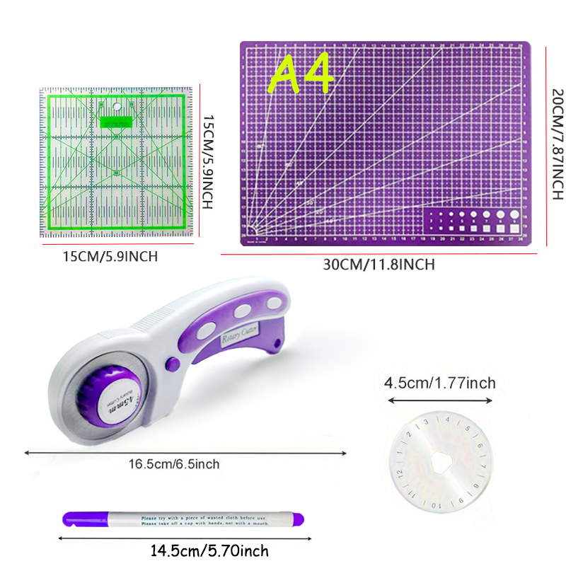 45mm rotatie-snijder met verdi - Rotary Cutter For Fabric 45Mm recensie en prijs