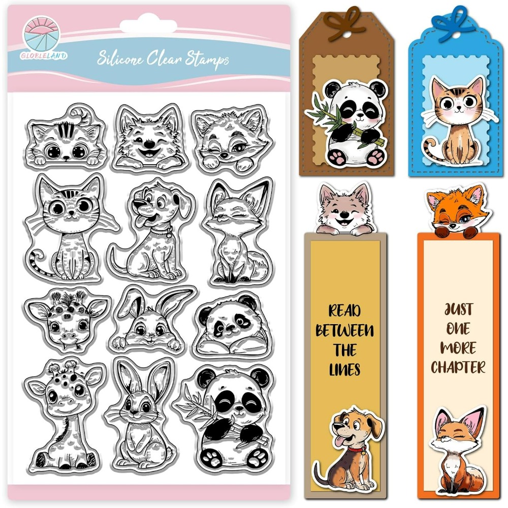 Kat Hond Konijn Clear Stempels - Clear Silicone Stamps For Card Making recensie en prijs
