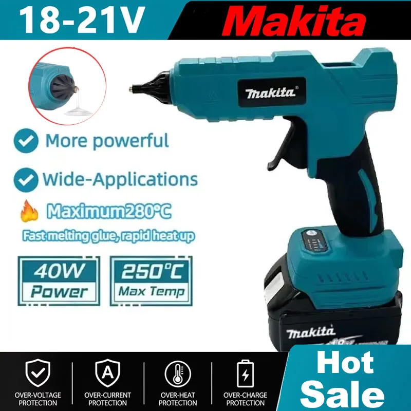 Makita Draadloze Elektrische H - Hot Melt Glue Gun Cordless recensie en prijs